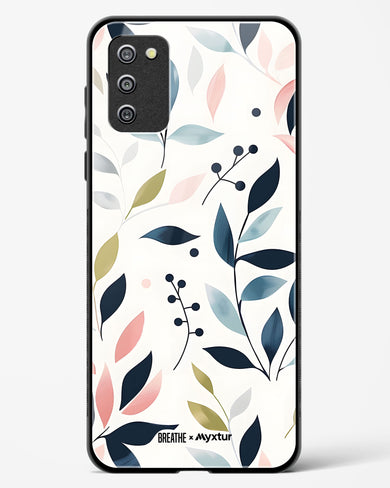 Gentle Greens [BREATHE] Glass Case Phone Cover (Samsung)
