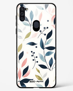 Gentle Greens [BREATHE] Glass Case Phone Cover (Samsung)