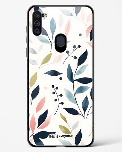 Gentle Greens [BREATHE] Glass Case Phone Cover (Samsung)