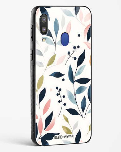 Gentle Greens [BREATHE] Glass Case Phone Cover (Samsung)