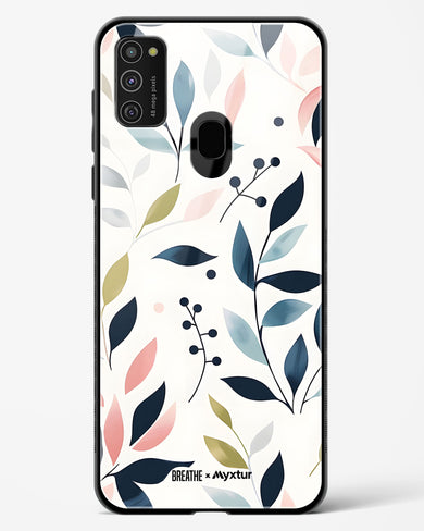 Gentle Greens [BREATHE] Glass Case Phone Cover (Samsung)