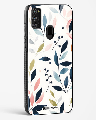 Gentle Greens [BREATHE] Glass Case Phone Cover (Samsung)