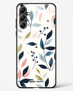 Gentle Greens [BREATHE] Glass Case Phone Cover (Samsung)