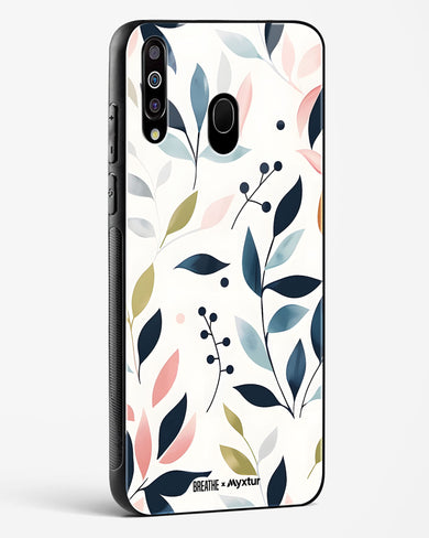 Gentle Greens [BREATHE] Glass Case Phone Cover (Samsung)