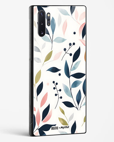 Gentle Greens [BREATHE] Glass Case Phone Cover (Samsung)