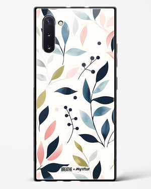 Gentle Greens [BREATHE] Glass Case Phone Cover (Samsung)