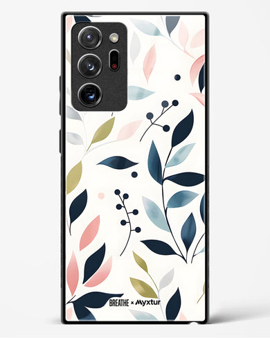 Gentle Greens [BREATHE] Glass Case Phone Cover (Samsung)