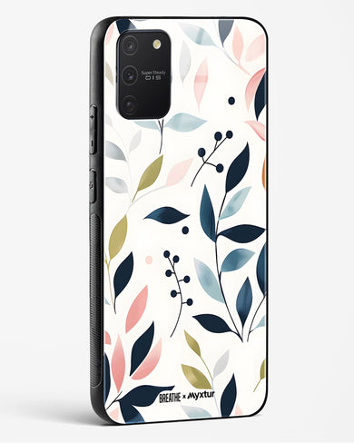 Gentle Greens [BREATHE] Glass Case Phone Cover (Samsung)