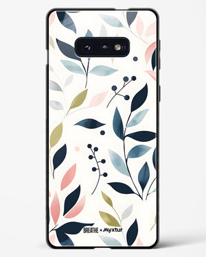 Gentle Greens [BREATHE] Glass Case Phone Cover-(Samsung)