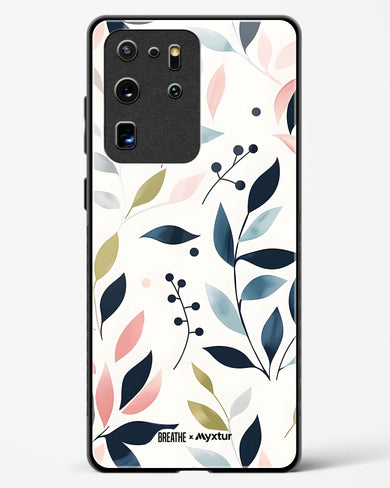 Gentle Greens [BREATHE] Glass Case Phone Cover-(Samsung)