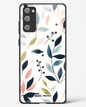 Gentle Greens [BREATHE] Glass Case Phone Cover-(Samsung)