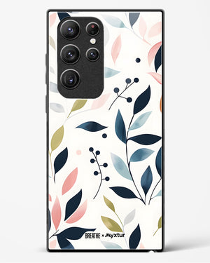 Gentle Greens [BREATHE] Glass Case Phone Cover (Samsung)
