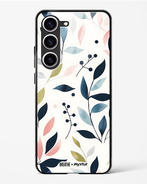 Gentle Greens [BREATHE] Glass Case Phone Cover-(Samsung)