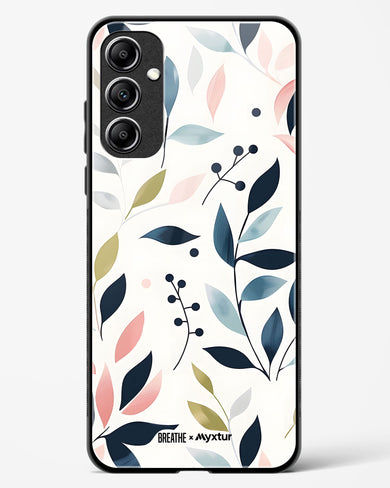 Gentle Greens [BREATHE] Glass Case Phone Cover (Samsung)