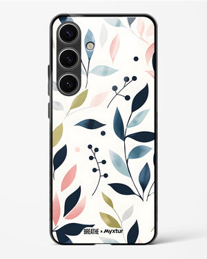 Gentle Greens [BREATHE] Glass Case Phone Cover (Samsung)