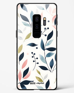 Gentle Greens [BREATHE] Glass Case Phone Cover (Samsung)