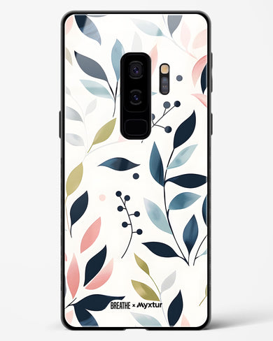 Gentle Greens [BREATHE] Glass Case Phone Cover-(Samsung)