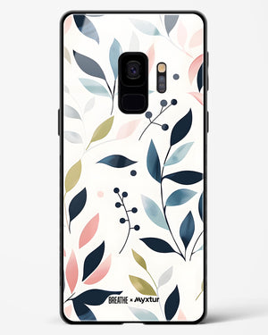 Gentle Greens [BREATHE] Glass Case Phone Cover (Samsung)