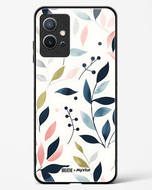 Gentle Greens [BREATHE] Glass Case Phone Cover (Vivo)