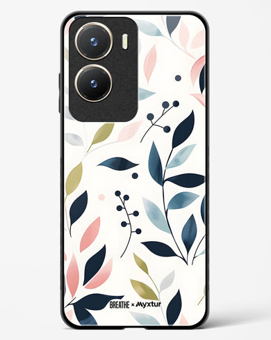 Gentle Greens [BREATHE] Glass Case Phone Cover-(Vivo)