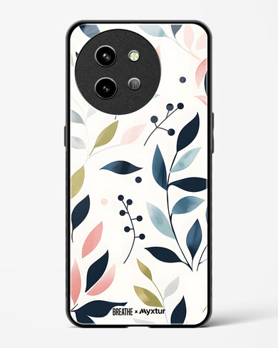 Gentle Greens [BREATHE] Glass Case Phone Cover (Vivo)