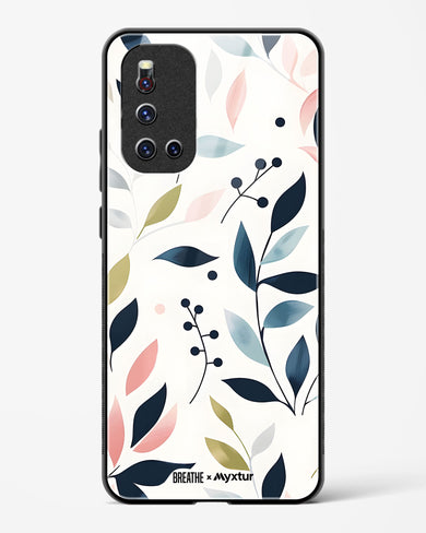 Gentle Greens [BREATHE] Glass Case Phone Cover-(Vivo)