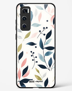 Gentle Greens [BREATHE] Glass Case Phone Cover (Vivo)