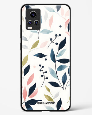 Gentle Greens [BREATHE] Glass Case Phone Cover (Vivo)