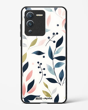 Gentle Greens [BREATHE] Glass Case Phone Cover-(Vivo)