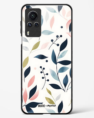 Gentle Greens [BREATHE] Glass Case Phone Cover (Vivo)
