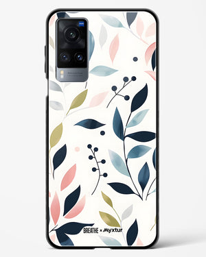 Gentle Greens [BREATHE] Glass Case Phone Cover (Vivo)