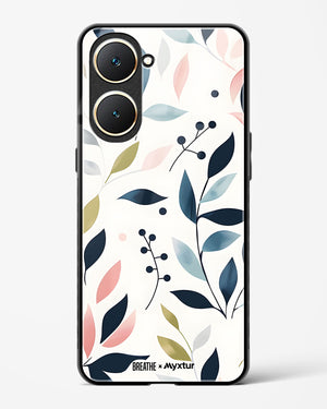Gentle Greens [BREATHE] Glass Case Phone Cover (Vivo)
