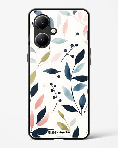 Gentle Greens [BREATHE] Glass Case Phone Cover-(Vivo)