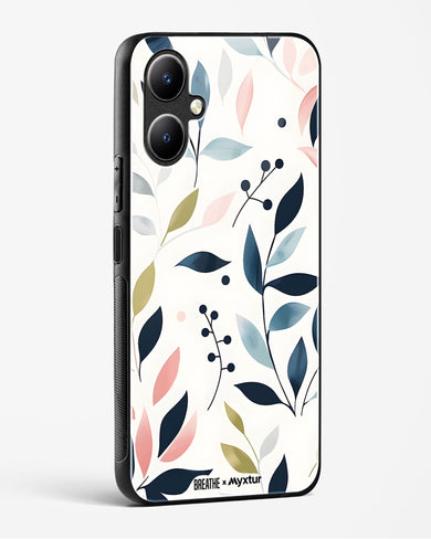 Gentle Greens [BREATHE] Glass Case Phone Cover-(Vivo)