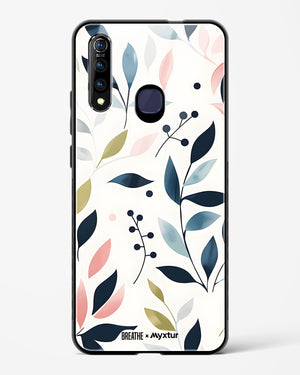 Gentle Greens [BREATHE] Glass Case Phone Cover (Vivo)