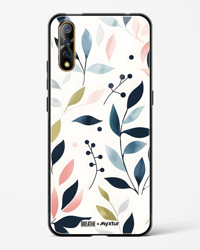 Gentle Greens [BREATHE] Glass Case Phone Cover-(Vivo)