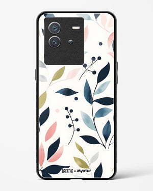 Gentle Greens [BREATHE] Glass Case Phone Cover-(Vivo)