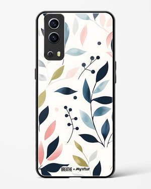 Gentle Greens [BREATHE] Glass Case Phone Cover (Vivo)