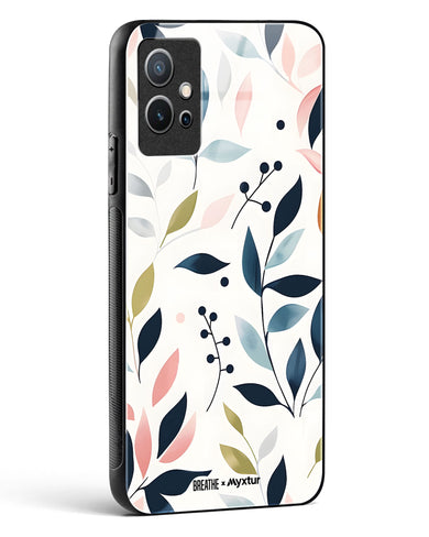 Gentle Greens [BREATHE] Glass Case Phone Cover-(Vivo)