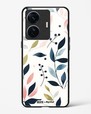 Gentle Greens [BREATHE] Glass Case Phone Cover (Vivo)