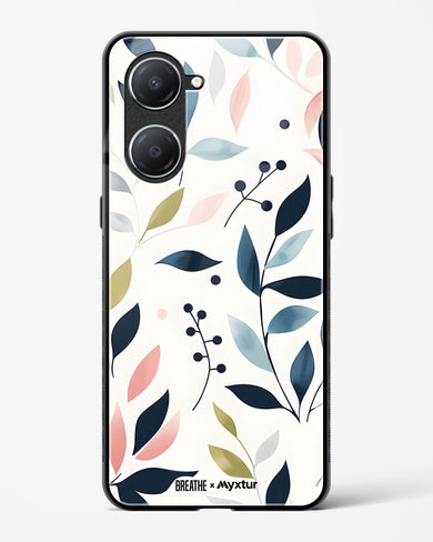 Gentle Greens [BREATHE] Glass Case Phone Cover (Vivo)