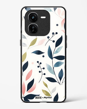 Gentle Greens [BREATHE] Glass Case Phone Cover (Vivo)