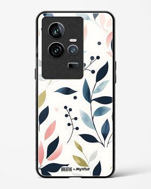 Gentle Greens [BREATHE] Glass Case Phone Cover (Vivo)