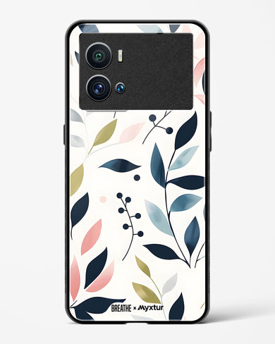 Gentle Greens [BREATHE] Glass Case Phone Cover (Vivo)