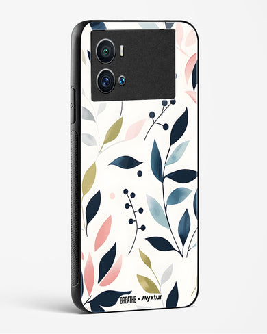 Gentle Greens [BREATHE] Glass Case Phone Cover (Vivo)