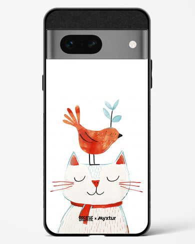 Whisker Perch [BREATHE] Glass Case Phone Cover-(Google)