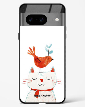 Whisker Perch [BREATHE] Glass Case Phone Cover (Google)