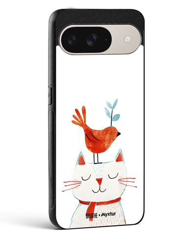 Whisker Perch [BREATHE] Glass Case Phone Cover (Google)