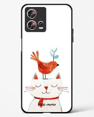 Whisker Perch [BREATHE] Glass Case Phone Cover (Motorola)