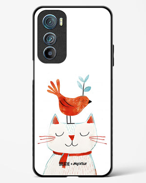 Whisker Perch [BREATHE] Glass Case Phone Cover (Motorola)